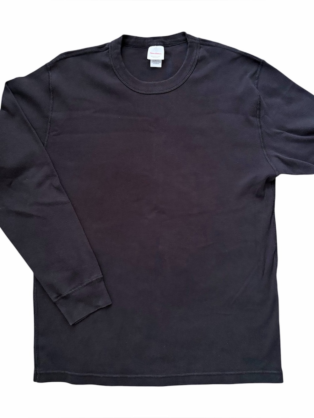 Hannah Andersson Women’s Crewneck Longsleeve Top Size Large Black